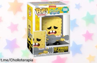 Figura Funko Pop de Bob Esponja con guitarra a un precio increíble, ¡no te quedes sin el regalazo que hará vibrar tu colección!