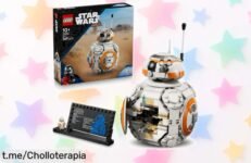 Figura de juguete BB-8 de Star Wars LEGO® 75452 para los más pequeños, ¡ahora a un precio que es un regalo y listo para iluminar su habitación!