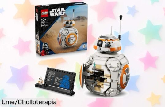 Figura de juguete BB-8 de Star Wars LEGO® 75452 para los más pequeños, ¡ahora a un precio que es un regalo y listo para iluminar su habitación!