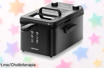 Freidora eléctrica Cecotec CleanFry Infinity 3000: cocción rápida y sin olores, ¡una oferta increíble que encantará a los fanáticos de lo frito casero!