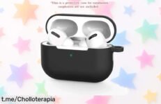 Funda de silicona suave para AirPods Pro a precio regalado: protege tus auriculares y dales un toque nuevo, ¡no te quedes sin la tuya!