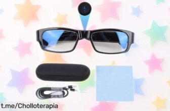 Gafas con cámara Plyisty que graban en HD y son perfectas para la aventura; ahora a un precio loco que no querrás dejar escapar, ¡captura tus momentos mientras disfrutas!