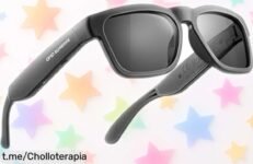 Gafas de sol con audio OhO Sunshine: escucha música y atiende llamadas sin manos, ¡ahora a un precio regalado! No te pierdas esta oferta que hará brillar tus días.