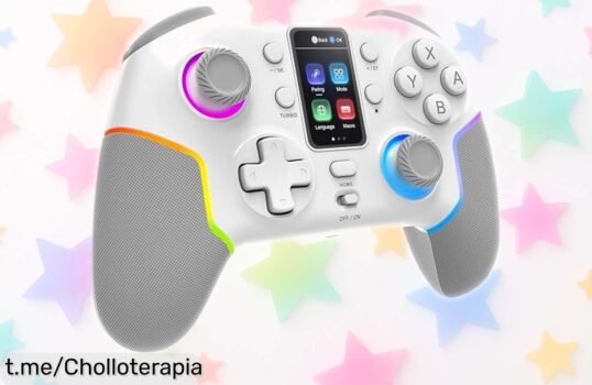 Gamepad Mars Gaming MGPV3 con triple conexión, joysticks pro y luces ARGB en oferta increíble que no te querrás perder. ¡Prepárate para jugar como un campeón ahora mismo!