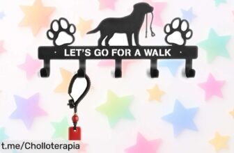 Ganchos decorativos de pared para perros y llaves que organizan con estilo ¡aprovecha el precio loco y pon cada cosa en su sitio ya!