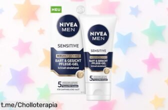 Gel facial NIVEA MEN Sensitive para piel sensible y barba a precio de escándalo, ¡calma tu piel y dile adiós a las irritaciones ya! Aprovecha este ofertón antes que se acabe.