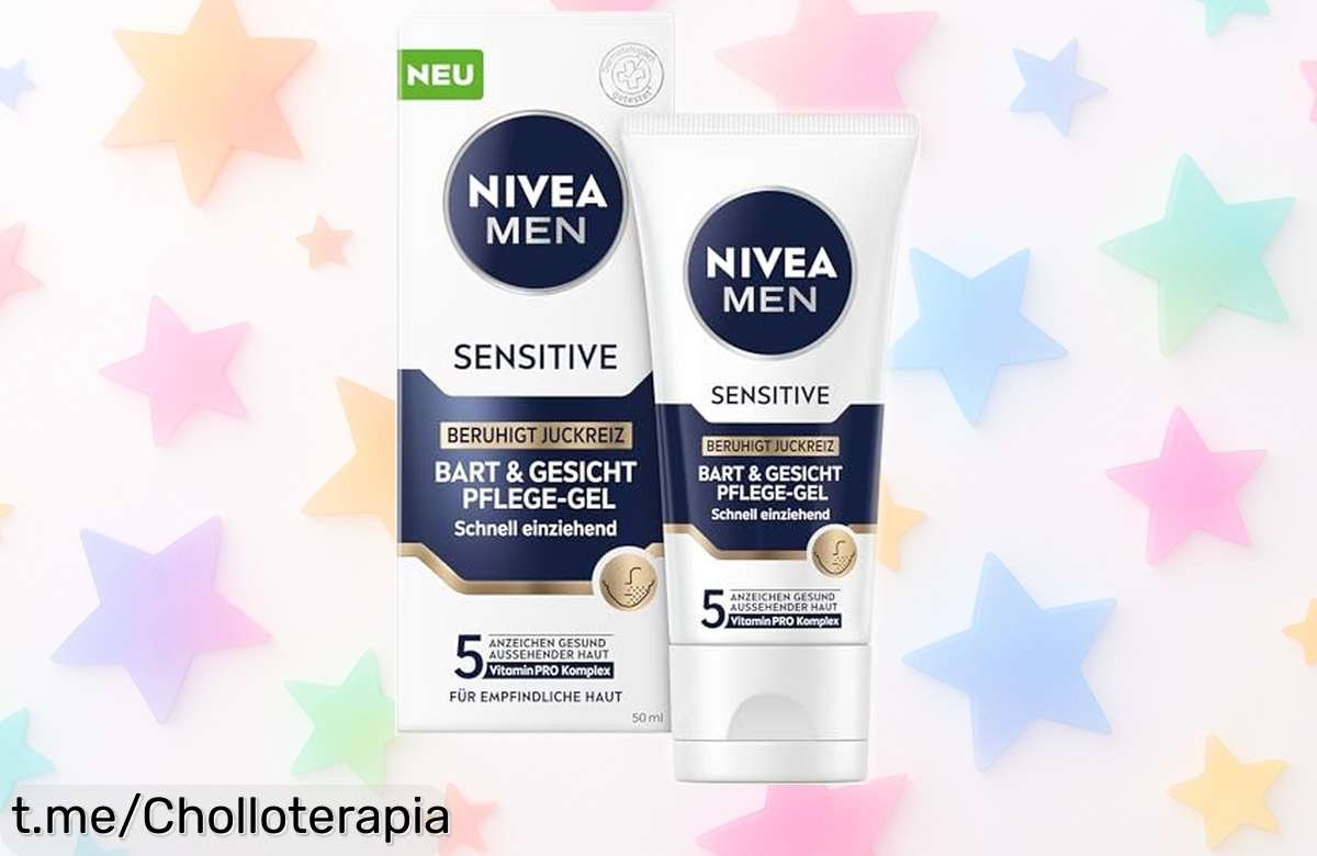 Gel facial NIVEA MEN Sensitive para piel sensible y barba a precio de escándalo, ¡calma tu piel y dile adiós a las irritaciones ya! Aprovecha este ofertón antes que se acabe.
