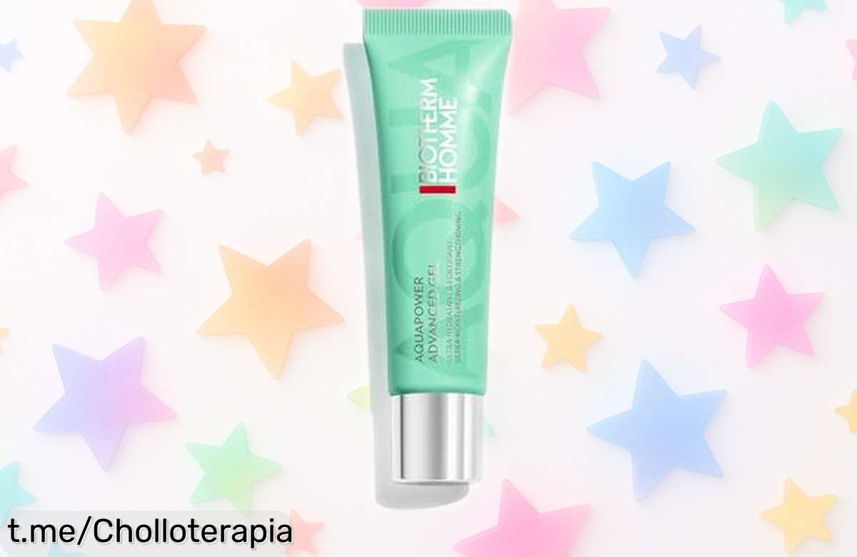 Gel facial ultrahidratante Biotherm Homme Aquapower Advanced a un precio de escándalo: ¡hidrata tu piel todo el día y siéntete fresco como nunca! Aprovecha esta oportunidad única.