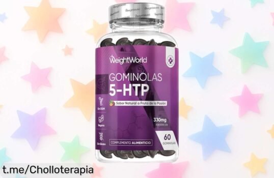 Gominolas veganas con 5HTP y melisa para dormir mejor a precio loco, ¡relájate de forma deliciosa y cuida tu mente ahora mismo!