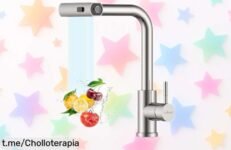 Grifo de cocina Appaso Waterfall con salida extraíble y 3 modos, a precio excepcional que no se repite: ¡Renueva tu espacio sin gastar de más!