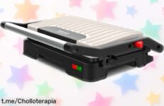 Grill eléctrico Taurus Mygrill Vintage Cream: Descubre el chollo perfecto para cocinar sin líos y disfrutar de cenas rápidas en un abrir y cerrar de ojos. ¡No te quedes sin él!