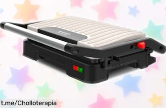 Grill eléctrico Taurus Mygrill Vintage Cream: Descubre el chollo perfecto para cocinar sin líos y disfrutar de cenas rápidas en un abrir y cerrar de ojos. ¡No te quedes sin él!
