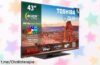 Impactante televisor 43 QLED Toshiba con imagen 4K Ultra HD y sonido envolvente a precio regalado, no te pierdas esta oportunidad de disfrutar cada película como nunca.