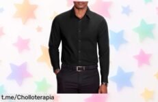 Impecable camisa de hombre COOFANDY a precio tirado, ¡oferta increíble que te hará lucir genial sin esfuerzo! ¡No dejes pasar esta oportunidad única!