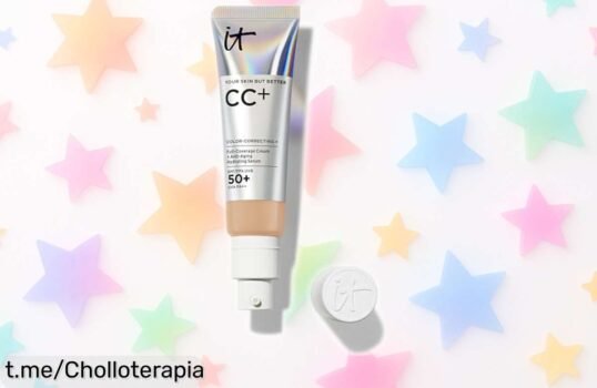 Impresionante base de maquillaje IT Cosmetics YSBB CC+ con hidratación y protección SPF50+, un ofertón que te hará brillar ¡no dejes pasar esta oportunidad exclusiva!