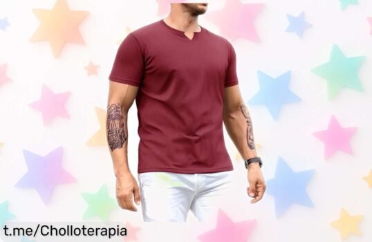Impresionante camiseta muscle Henley slim fit de Muscle Cmdr, ahora a un precio reducido que no vas a poder ignorar. ¡Aprovecha la oportunidad y luce mejor que nunca!