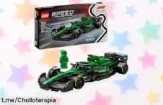 Impresionante coche de carreras LEGO Aston Martin Aramco F1 AMR24 para montar y jugar, ¡aprovecha esta oportunidad única antes que se agote!