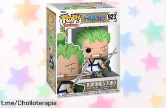 Impresionante figura Funko Pop! Roronoa Zoro de One Piece a un precio regalado, ideal para brillar en tu colección y dar ese toque especial que te encanta. ¡No esperes más!