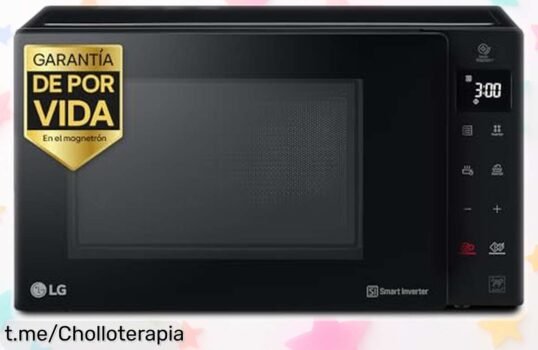 Impresionante microondas con grill LG NeoChef MH6535GIS, oferta imperdible que revolucionará tu cocina ¡No dejes pasar la oportunidad y mételo ya en tu hogar!
