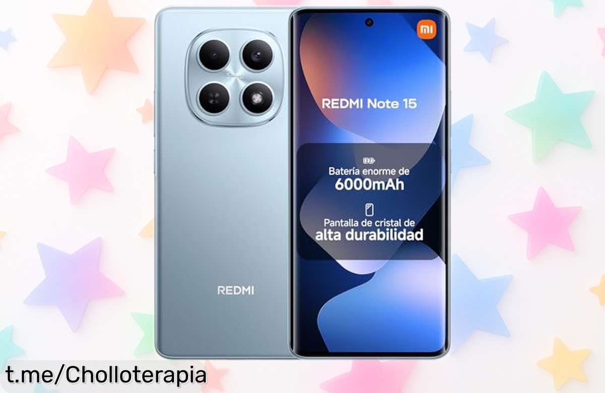 Impresionante móvil Xiaomi Redmi Note 15 con batería gigante y cámara de 108 MP a precio loco, ¡no dejes escapar esta oferta que te hará sonreír todo el día!