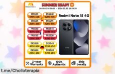 Impresionante móvil Xiaomi Redmi Note 15 con cámara de 108 MP y pantalla AMOLED, ¡ahora a un precio de risa que no podrás ignorar!