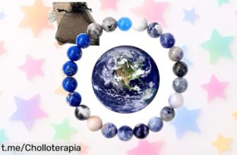 Impresionante pulsera elástica World Goblins con diseño cósmico y piedras naturales, ¡un chollo que irradia buena vibra! No te quedes sin la tuya antes de que se agoten.