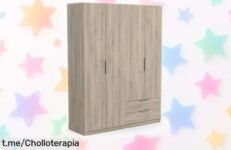 Impresionante vestidor con armario Demeyere 391392 a precio rebajado, organiza tu espacio y transforma tu habitación en un lugar que te encantará disfrutar cada día.
