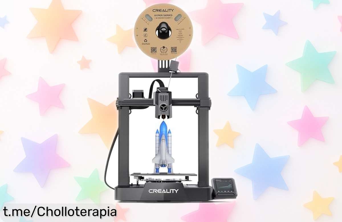 Impresora 3D Creality Ender 3 V3 KE: Disfruta de un ofertón increíble para dar vida a tus ideas rápidamente y sin complicaciones. ¡No te pierdas esta oportunidad única!