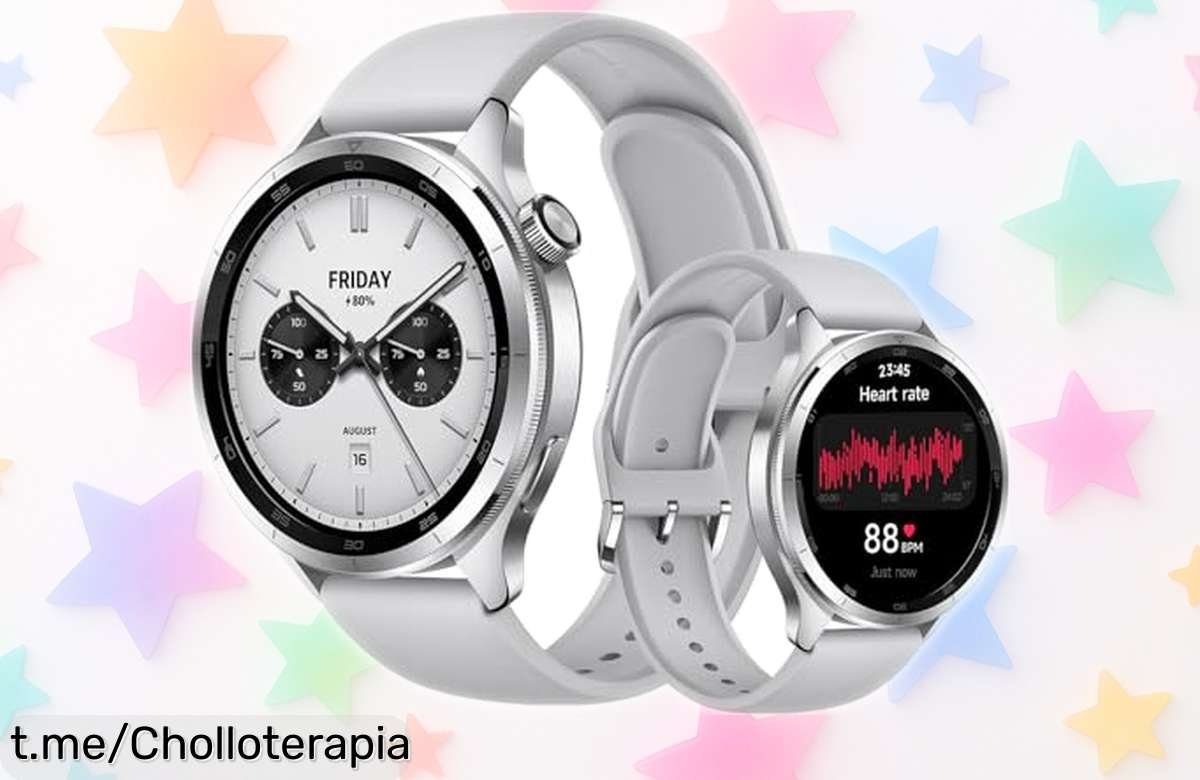 Impulsa tu salud y deporte con el smartwatch Xiaomi Watch S4, pantalla AMOLED espectacular y 15 días de batería ¡Que no se te escape este chollo increíble!