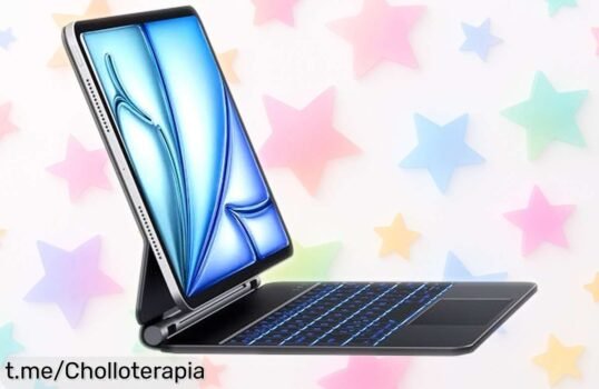 Increíble Magic Keyboard para iPad Air con trackpad y batería eterna a un precio de locura que no te puedes perder, ¡hazte ya con el tuyo antes de que desaparezca!