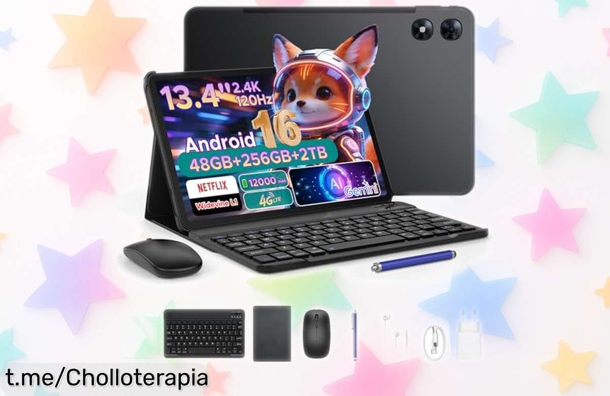 Increíble Tablet P13 Pro de 13 pulgadas con teclado y lápiz, ¡rebajada a precio de escándalo! Disfruta series, juegos y trabajo sin parar. No te quedes sin la tuya hoy mismo.
