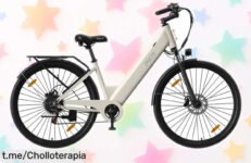 Increíble bici eléctrica urbana de 28” con batería para hasta 50 km, motor potente y Shimano ¡un ofertón que cambiará tus paseos! No dejes pasar esta oportunidad única.
