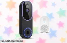 Increíble cámara de timbre inalámbrico GlowPop 1080p, control total y sin falsas alarmas a un precio loco: no dejes escapar esta oportunidad única para cuidar lo que más amas.