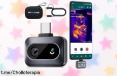 Increíble cámara térmica profesional Vantrue Power TS1 para Android, ¡precios bajos que no volverás a ver! Captura detalles y mide temperaturas como un experto. ¡No dejes pasar esta oportunidad única!