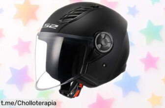 Increíble casco de moto LS2 OF616 Airflow II con ventilación espectacular a un precio que parece broma, ¡no te lo puedes perder!