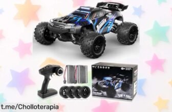 Increíble coche teledirigido todoterreno JOYTREKY 1:18 con doble batería para disfrutar al máximo tus carreras, ¡aprovecha este descuentazo antes de que se acabe!