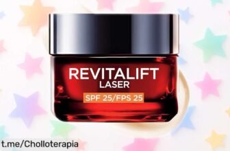 Increíble crema de día antiarrugas L'Oréal Paris Revitalift Láser, ¡ahora a un precio rebajado para que tu piel brille y se mantenga joven todo el día!