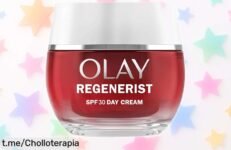 Increíble crema facial Olay Regenerist con SPF30 que hidrata y reafirma, ¡ahora a un precio de ganga para lucir una piel radiante sin grasa!