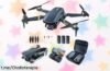 Increíble drone con cámara 4K HD y 3 baterías, vuelo de más de una hora; captura tu mundo como un pro y no te pierdas este ofertón imperdible que volará pronto.