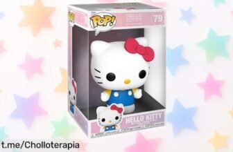 Increíble figura gigante de Hello Kitty 50th edición Funko Pop! Jumbo a un precio tan bajo que querrás tenerla ya para presumir en tu colección o decorar tu espacio.