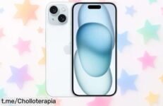 Increíble iPhone 15 con cámara de 48MP y chip potente a precio super chollo que no puedes dejar pasar, ¡hazlo tuyo antes de que desaparezca!