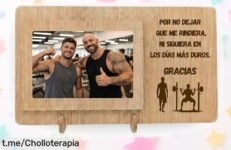 Increíble marco de fotos NIRALIS para entrenador con frase emotiva, un detallazo que emociona y su precio está rebajado: ¡no te lo pierdas!