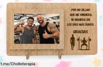 Increíble marco de fotos NIRALIS para entrenador con frase emotiva, un detallazo que emociona y su precio está rebajado: ¡no te lo pierdas!