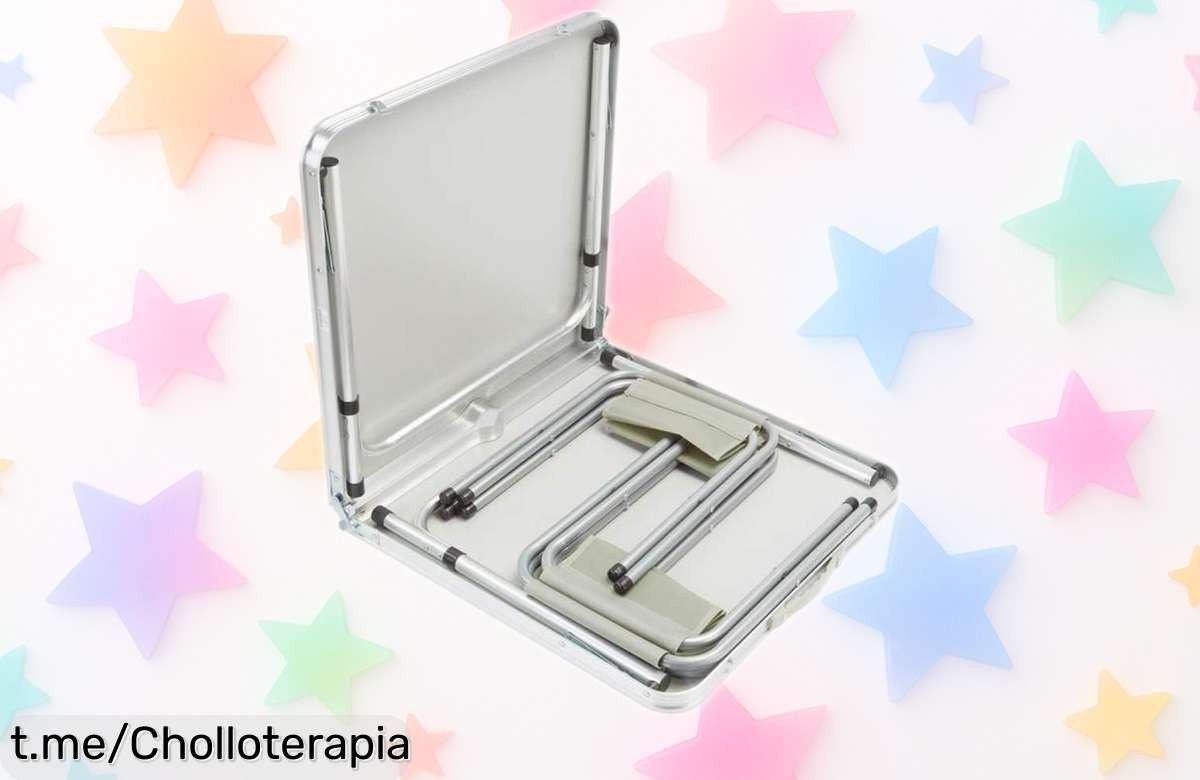Increíble mesa de picnic plegable con 4 sillas Allpercom a precio tirado, perfecta para tus aventuras al aire libre. ¡No pierdas esta oportunidad de disfrutar ya!