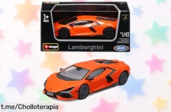 Increíble mini coche Lamborghini Revuelto de Bburago a precio regalado: ¡siente la emoción de tener un pedacito de colección en tus manos!