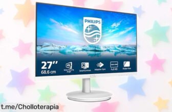 Increíble monitor de 27” Philips 271V8AW con colores que destacan y sonido envolvente a un precio regalado; no te lo pienses, hazte ya con él y disfruta cada momento.
