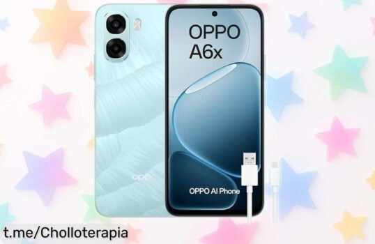 Increíble móvil OPPO A6x con cámara de 50MP y batería que dura días, ¡precios rebajados por tiempo limitado! No te quedes sin el tuyo y vive la experiencia.