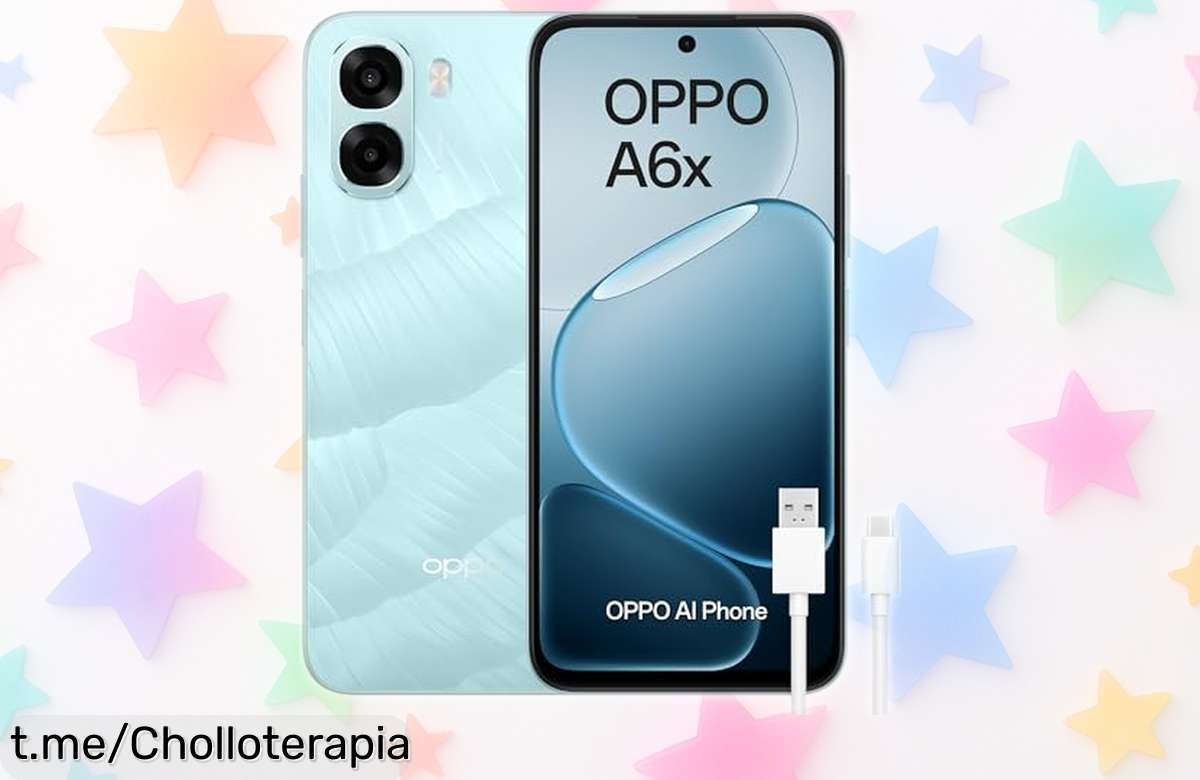 Increíble móvil OPPO A6x con cámara de 50MP y batería que dura días, ¡precios rebajados por tiempo limitado! No te quedes sin el tuyo y vive la experiencia.