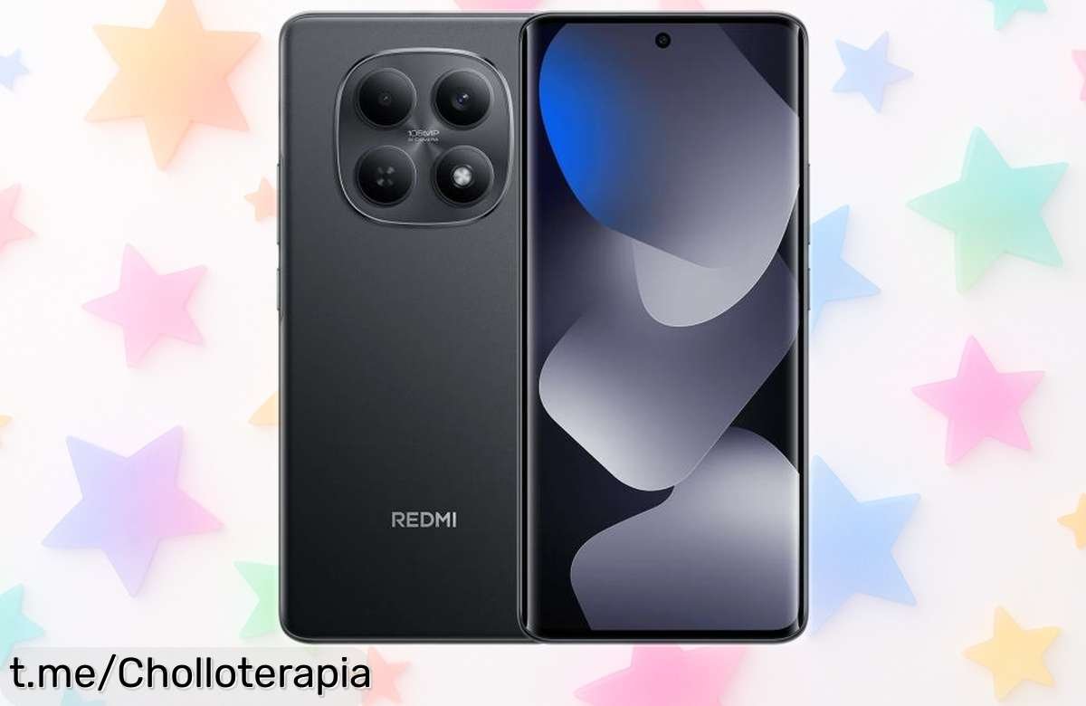 Increíble móvil Xiaomi Redmi Note 15 con pantalla gigante y cámara de 108MP a un precio de escándalo, ¡no te quedes sin el tuyo y sorpréndete cada día!