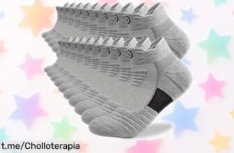 Increíble pack de 20 pares de calcetines deportivos Altoa con acolchado, ¡precio loco y a tope para que no frenes tu energía! ¡Hazte con ellos antes de que se agoten!